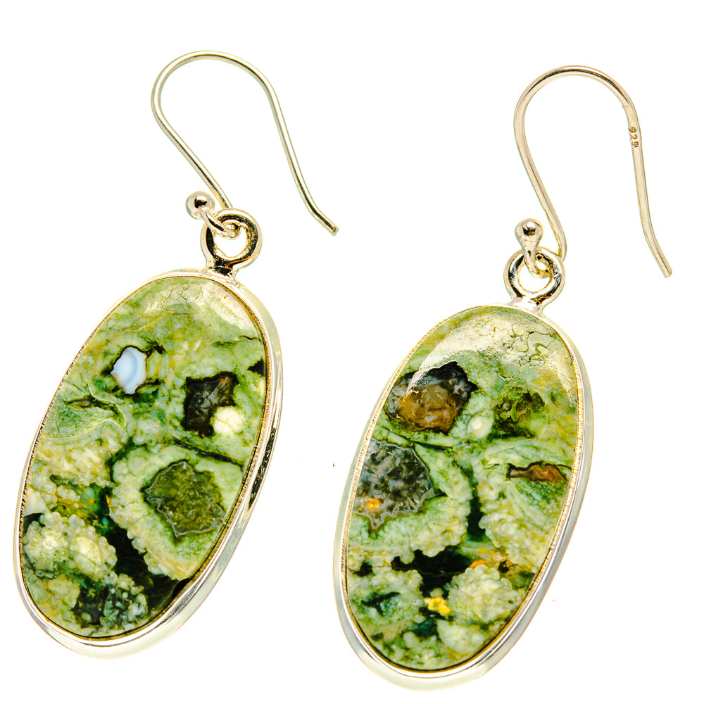 Rainforest Opal Earrings handcrafted by Ana Silver Co - EARR416956