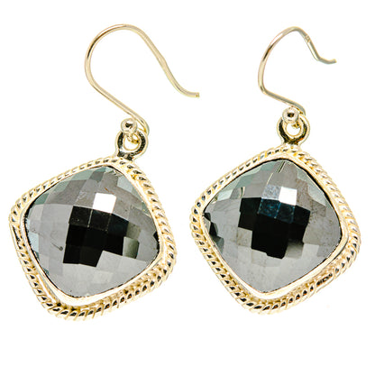 Hematite Earrings handcrafted by Ana Silver Co - EARR416959