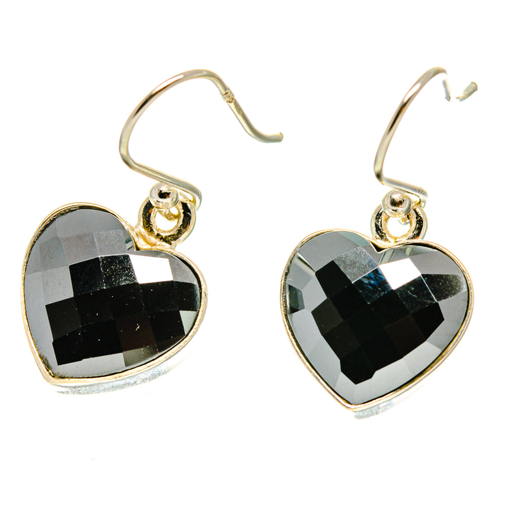 Hematite Earrings handcrafted by Ana Silver Co - EARR416965