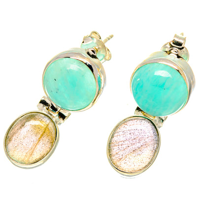 Labradorite Earrings handcrafted by Ana Silver Co - EARR416966