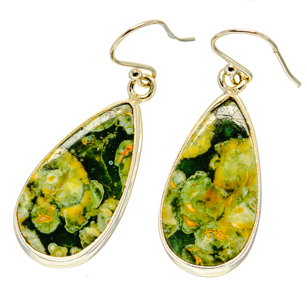 Rainforest Opal Earrings handcrafted by Ana Silver Co - EARR416967