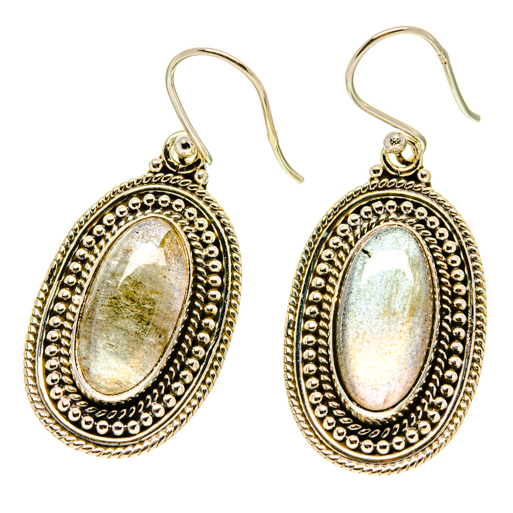 Labradorite Earrings handcrafted by Ana Silver Co - EARR416974