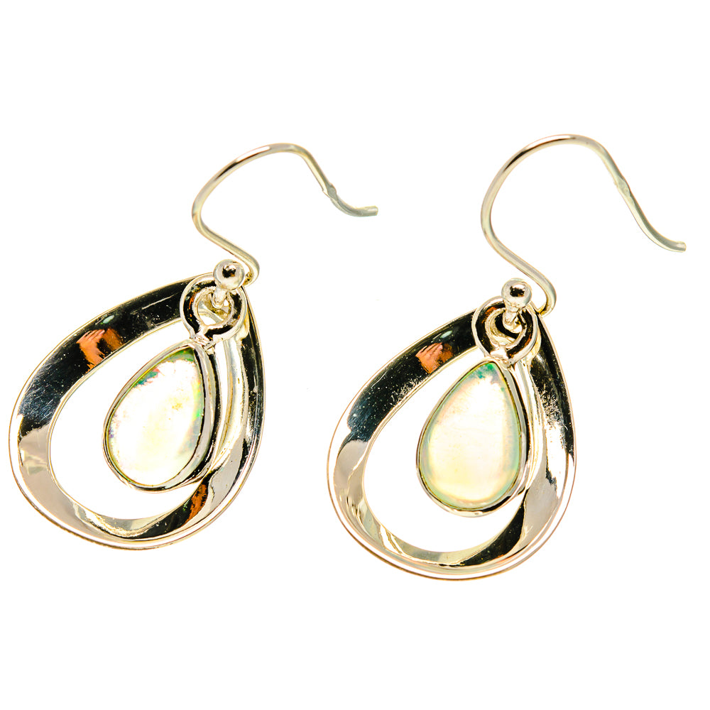 Ethiopian Opal Earrings handcrafted by Ana Silver Co - EARR416976