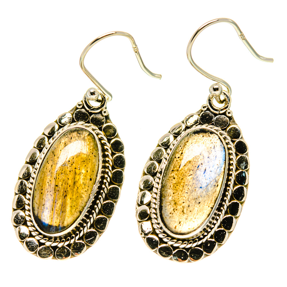 Labradorite Earrings handcrafted by Ana Silver Co - EARR416977