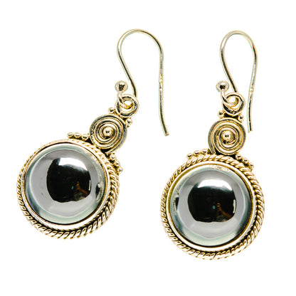 Hematite Earrings handcrafted by Ana Silver Co - EARR416979