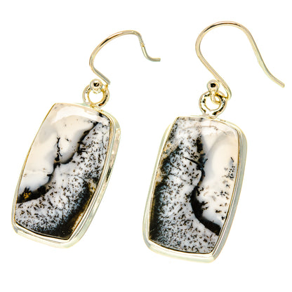 Dendritic Opal Earrings handcrafted by Ana Silver Co - EARR416992