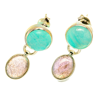 Labradorite Earrings handcrafted by Ana Silver Co - EARR417002