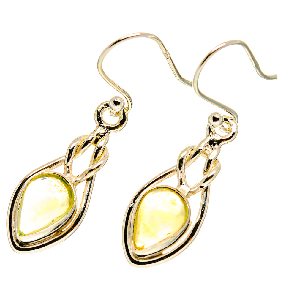 Ethiopian Opal Earrings handcrafted by Ana Silver Co - EARR417017