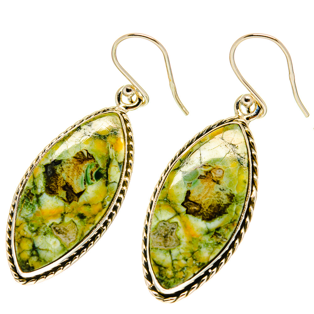 Rainforest Opal Earrings handcrafted by Ana Silver Co - EARR417019