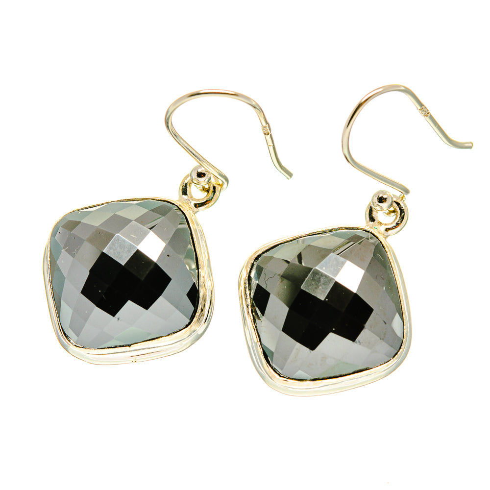 Hematite Earrings handcrafted by Ana Silver Co - EARR417036