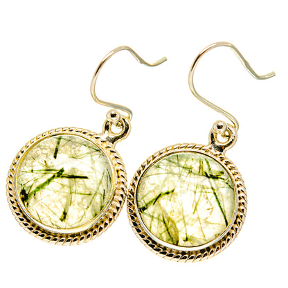 Tourmalinated Quartz Earrings handcrafted by Ana Silver Co - EARR417052