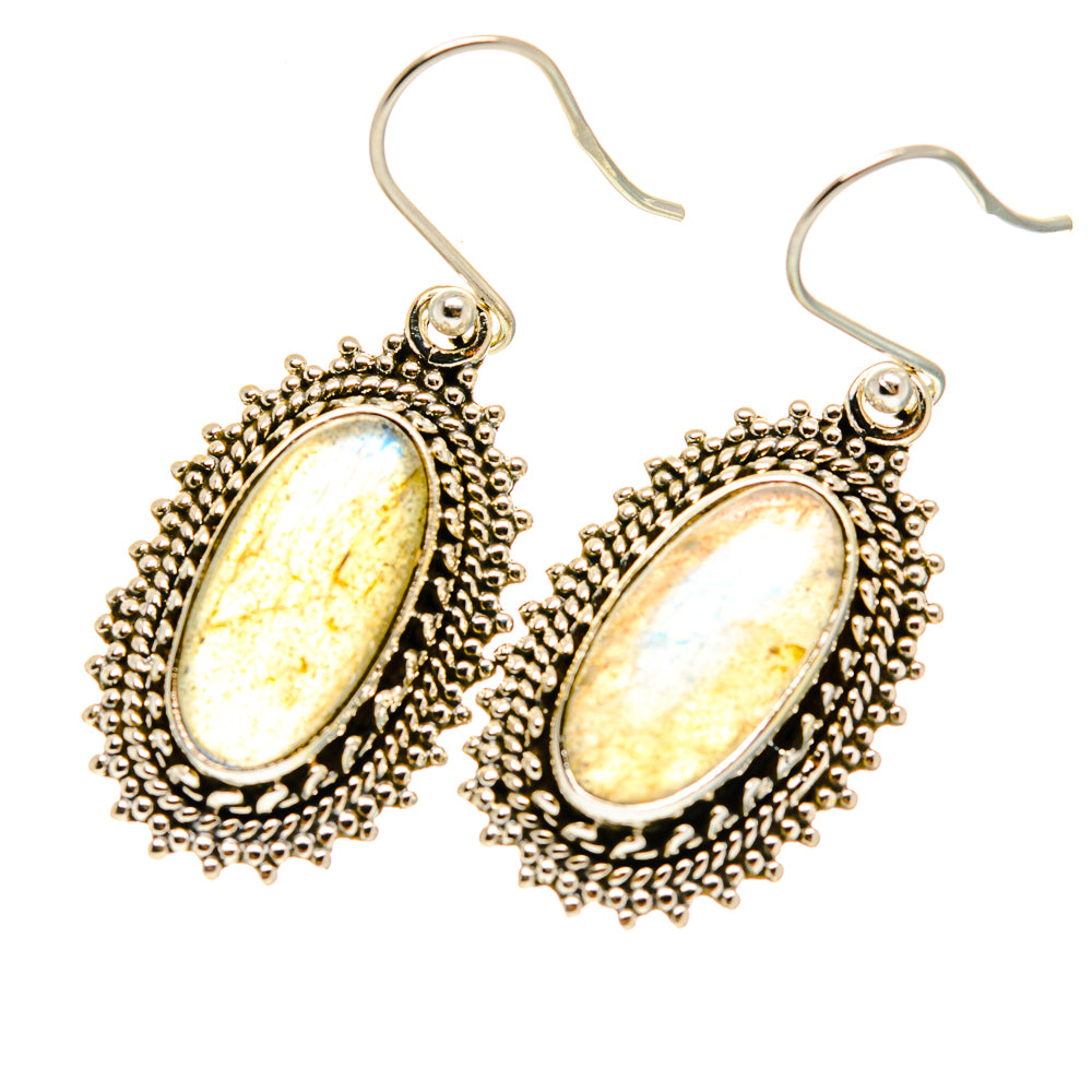 Labradorite Earrings handcrafted by Ana Silver Co - EARR417062