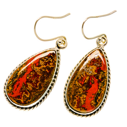Moroccan Agate Earrings handcrafted by Ana Silver Co - EARR417064