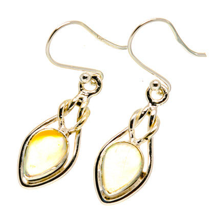 Ethiopian Opal Earrings handcrafted by Ana Silver Co - EARR417070
