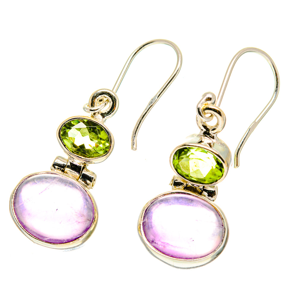 Amethyst Earrings handcrafted by Ana Silver Co - EARR417078