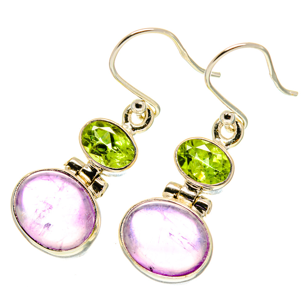 Amethyst Earrings handcrafted by Ana Silver Co - EARR417083