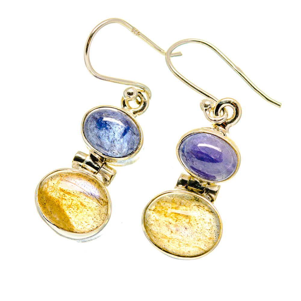 Labradorite Earrings handcrafted by Ana Silver Co - EARR417086