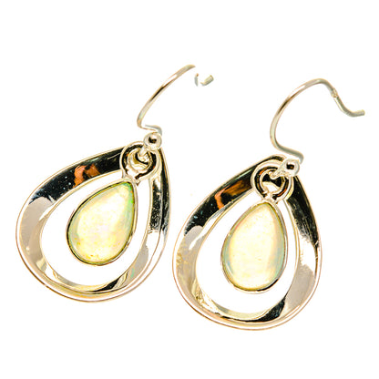 Ethiopian Opal Earrings handcrafted by Ana Silver Co - EARR417108