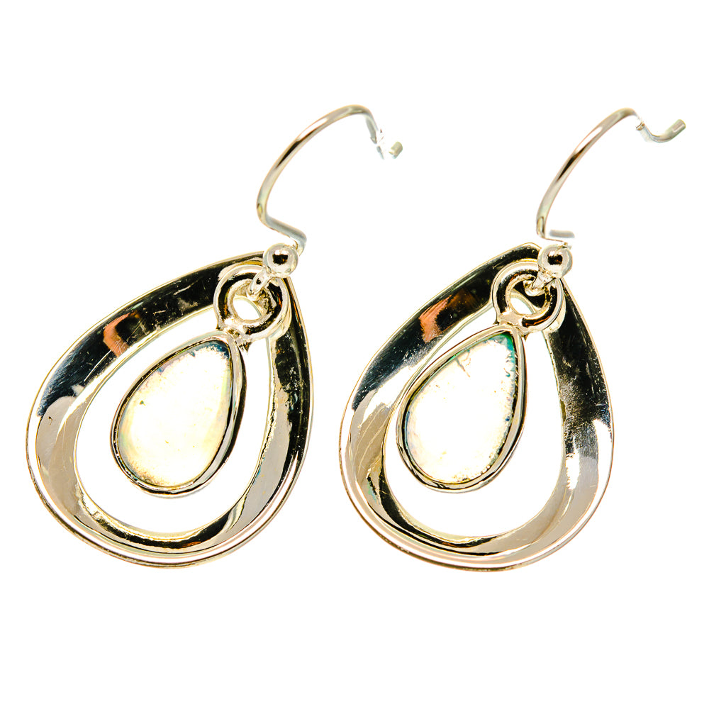 Ethiopian Opal Earrings handcrafted by Ana Silver Co - EARR417128