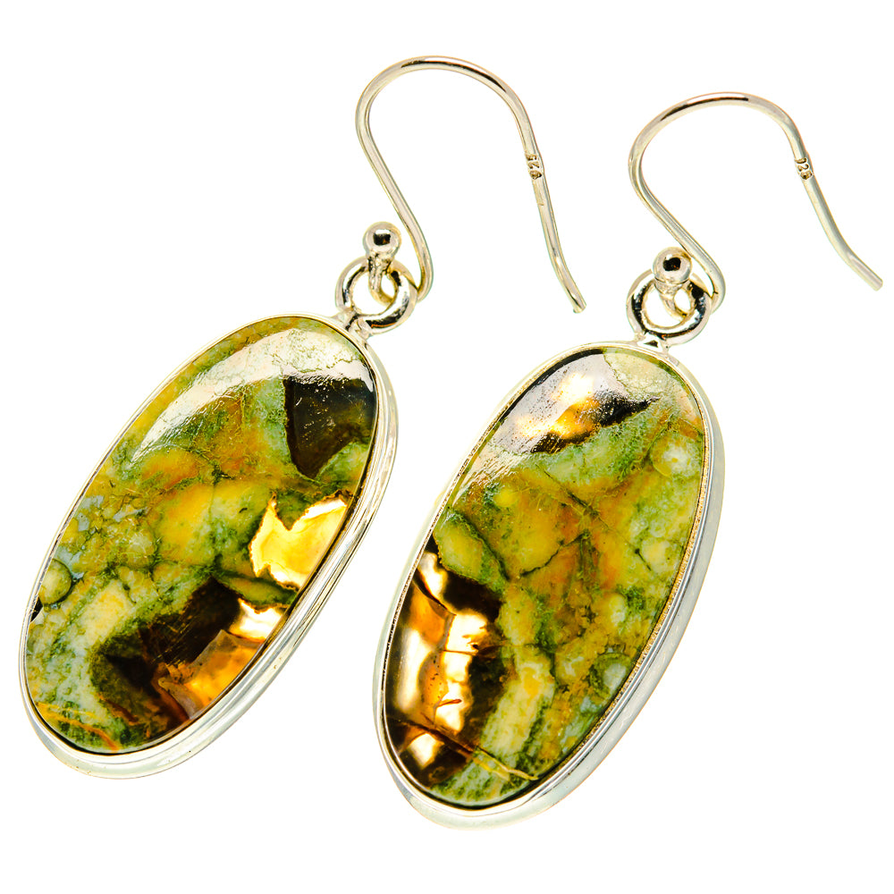 Rainforest Opal Earrings handcrafted by Ana Silver Co - EARR417129