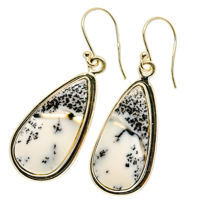 Dendritic Opal Earrings handcrafted by Ana Silver Co - EARR417144