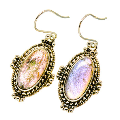 Labradorite Earrings handcrafted by Ana Silver Co - EARR417147