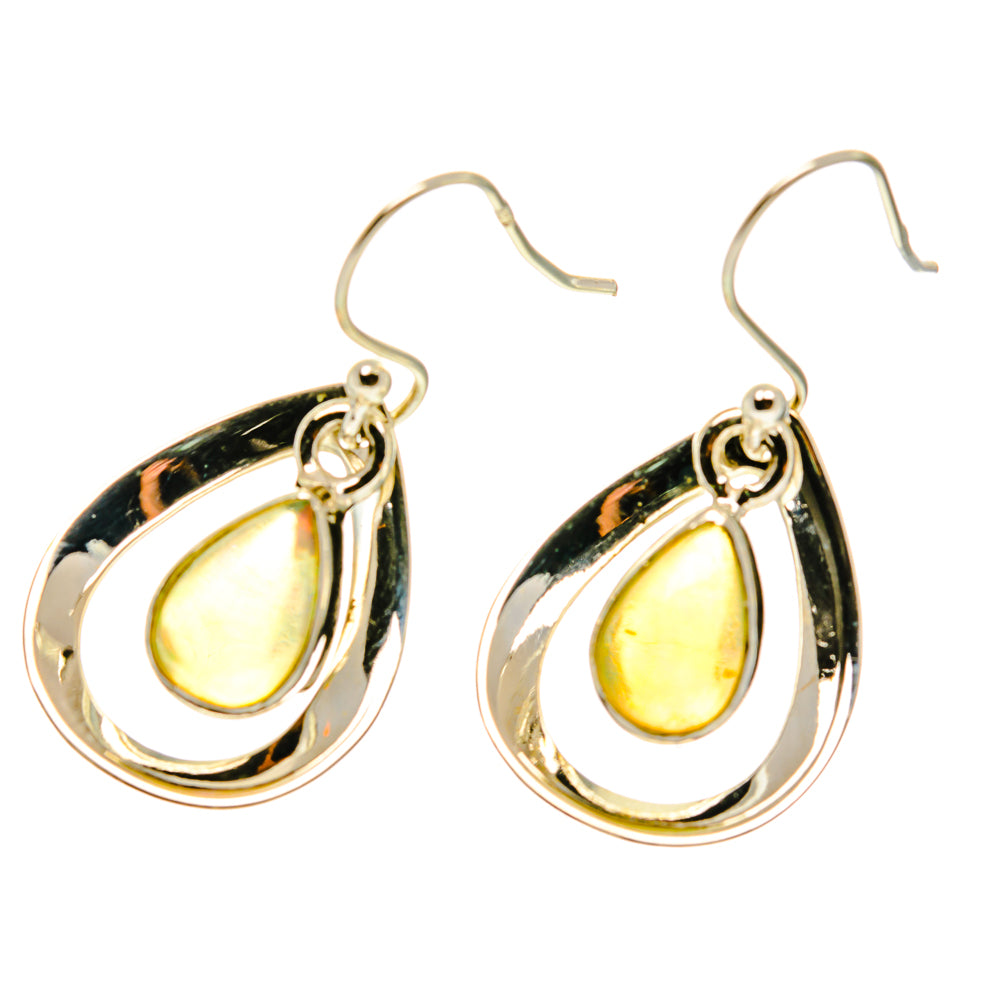 Ethiopian Opal Earrings handcrafted by Ana Silver Co - EARR417151