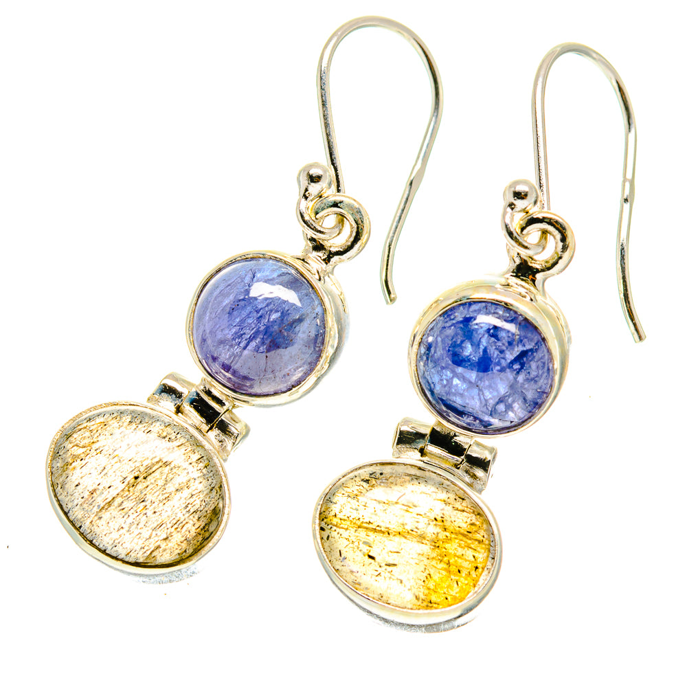 Labradorite Earrings handcrafted by Ana Silver Co - EARR417162