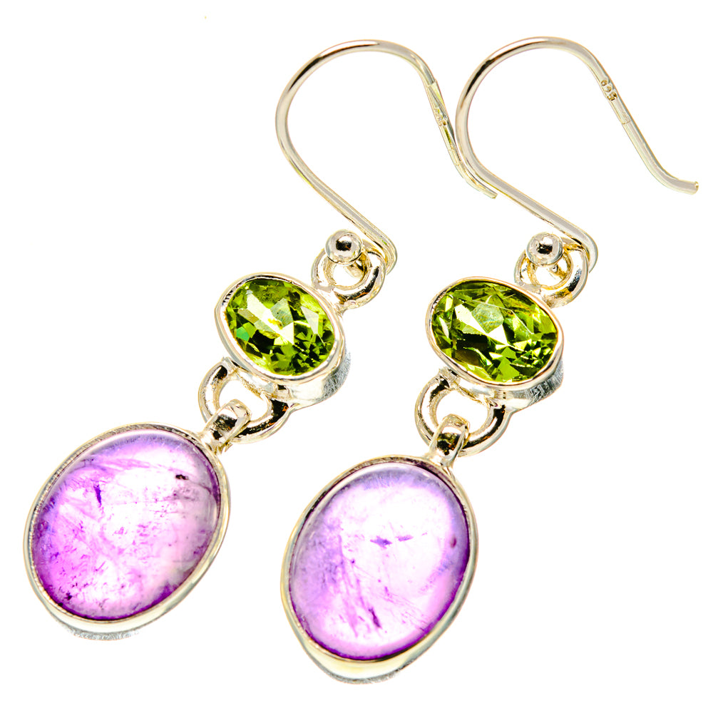 Amethyst Earrings handcrafted by Ana Silver Co - EARR417165