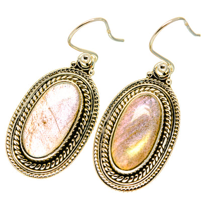 Labradorite Earrings handcrafted by Ana Silver Co - EARR417189