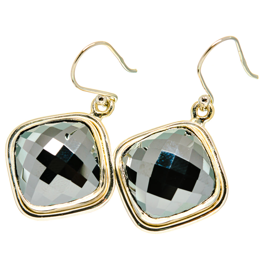 Hematite Earrings handcrafted by Ana Silver Co - EARR417190