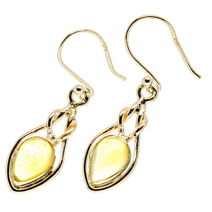 Ethiopian Opal Earrings handcrafted by Ana Silver Co - EARR417196