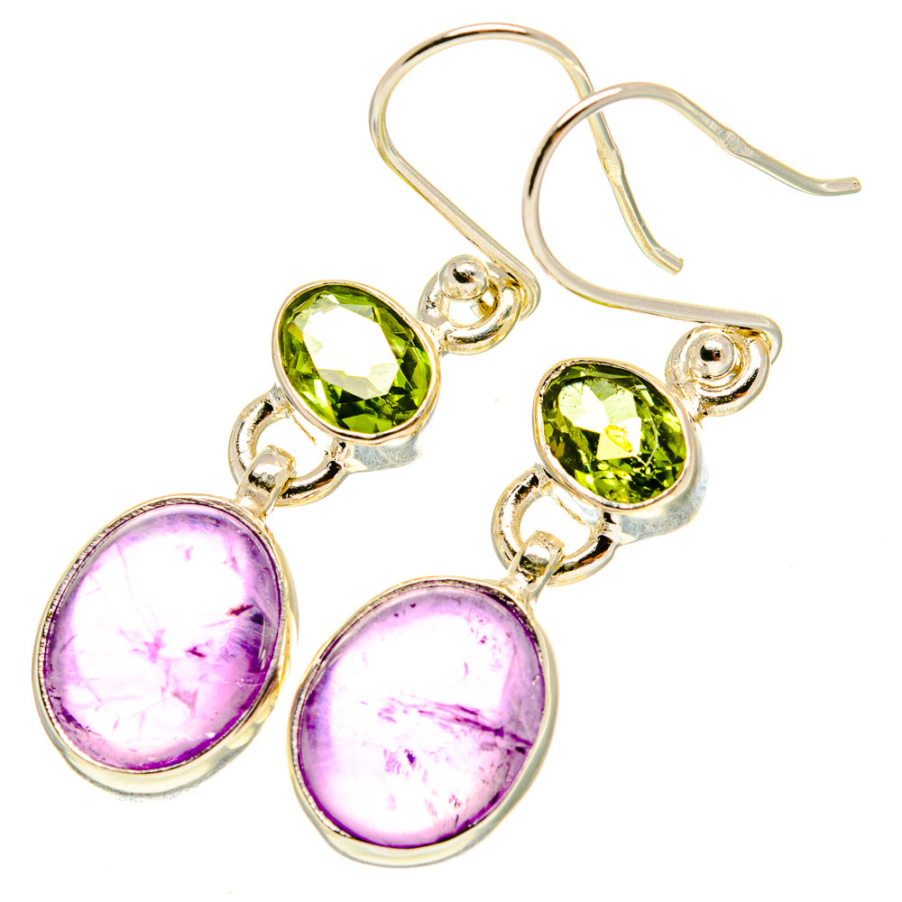 Amethyst Earrings handcrafted by Ana Silver Co - EARR417231