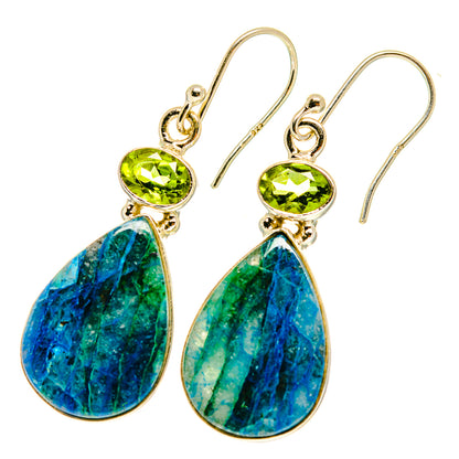 Peruvian Opal Earrings handcrafted by Ana Silver Co - EARR417238