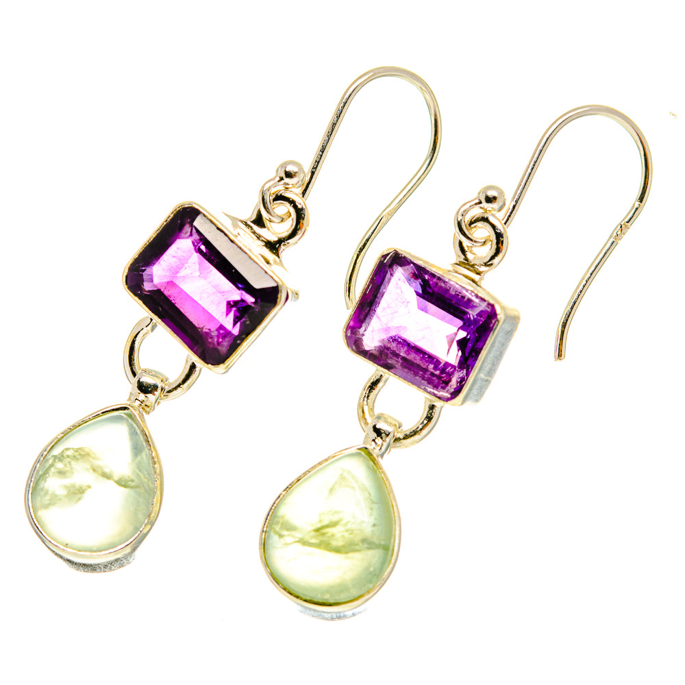 Prehnite Earrings handcrafted by Ana Silver Co - EARR417247