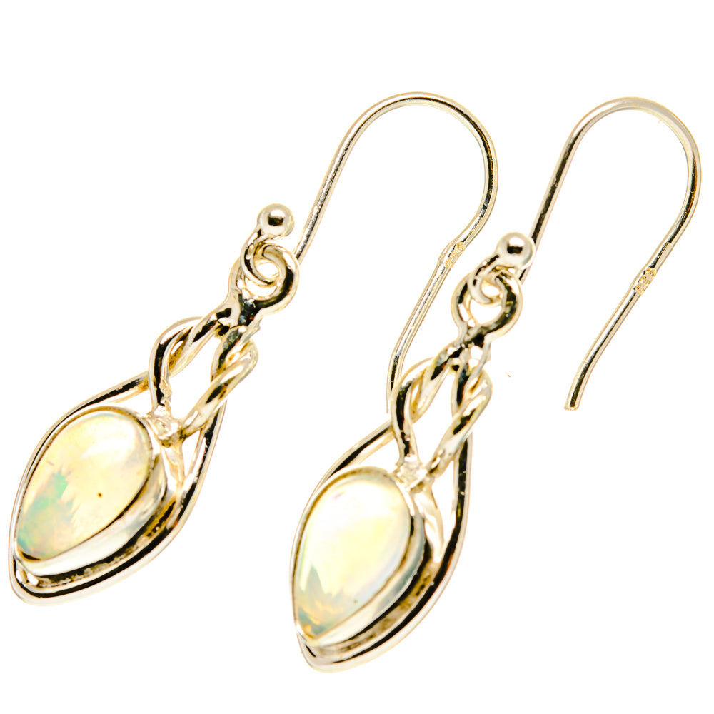 Ethiopian Opal Earrings handcrafted by Ana Silver Co - EARR417254