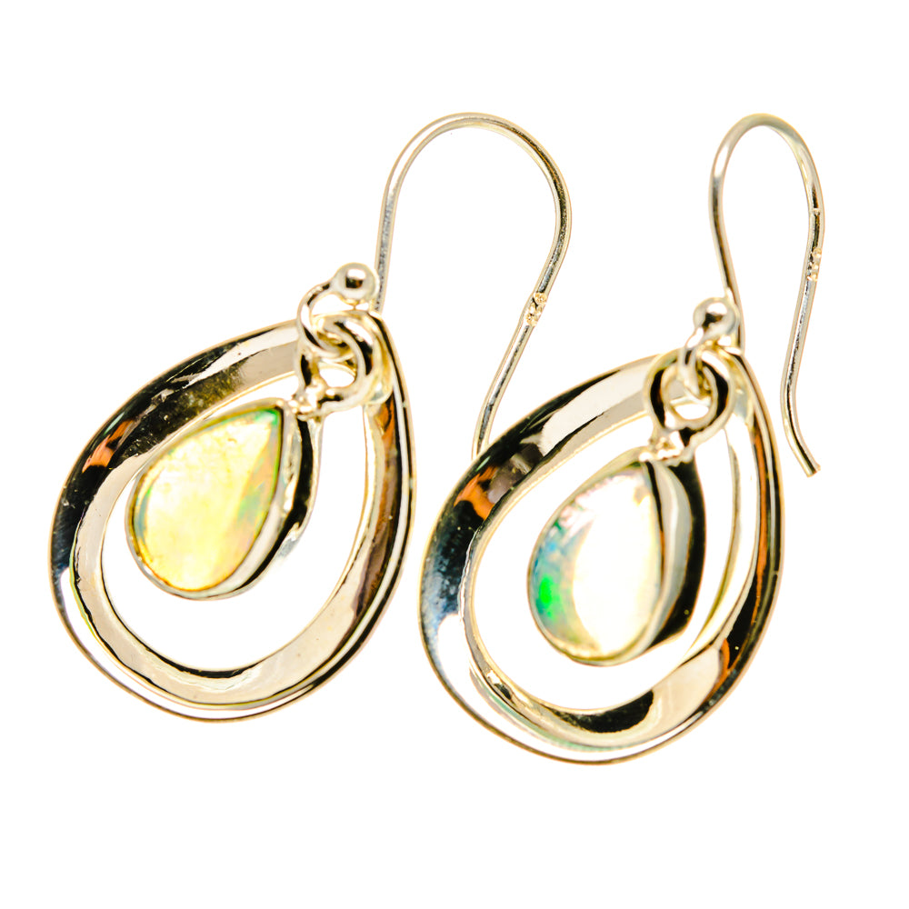 Ethiopian Opal Earrings handcrafted by Ana Silver Co - EARR417259