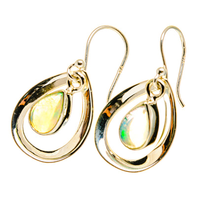 Ethiopian Opal Earrings handcrafted by Ana Silver Co - EARR417259