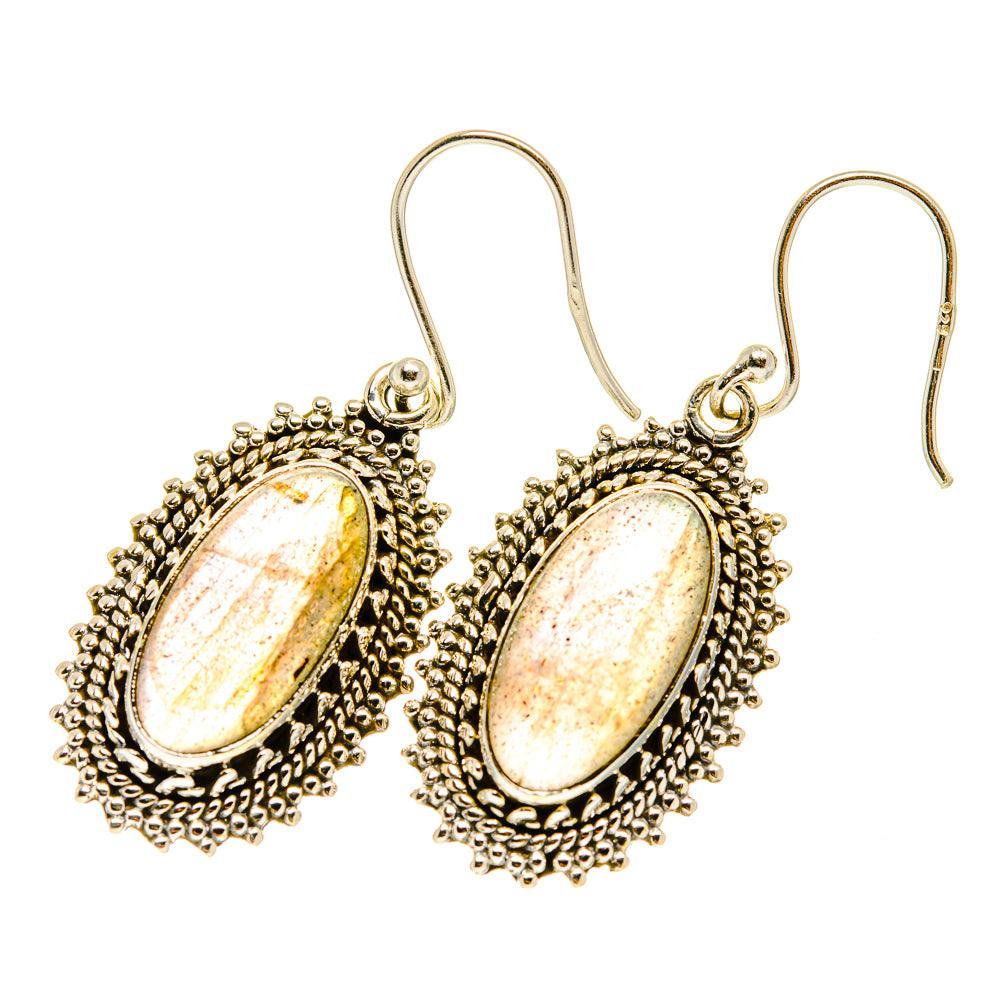 Labradorite Earrings handcrafted by Ana Silver Co - EARR417273