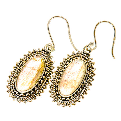 Labradorite Earrings handcrafted by Ana Silver Co - EARR417273