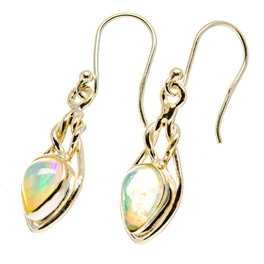 Ethiopian Opal Earrings handcrafted by Ana Silver Co - EARR417297