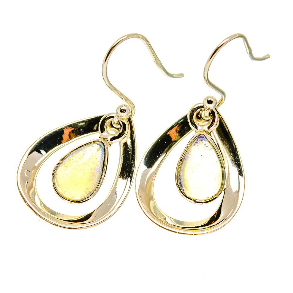 Ethiopian Opal Earrings handcrafted by Ana Silver Co - EARR417303