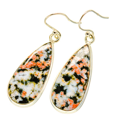 Ocean Jasper Earrings handcrafted by Ana Silver Co - EARR417306