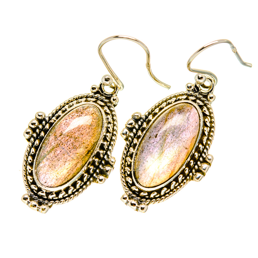 Labradorite Earrings handcrafted by Ana Silver Co - EARR417319