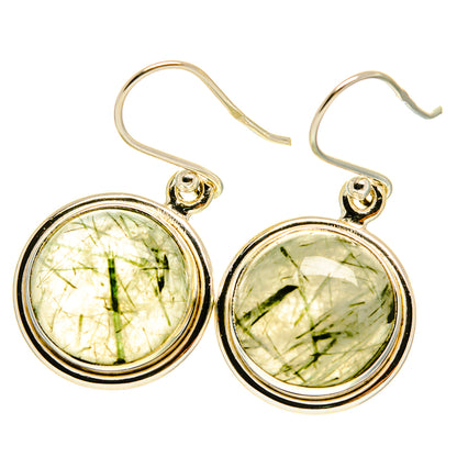 Tourmalinated Quartz Earrings handcrafted by Ana Silver Co - EARR417326