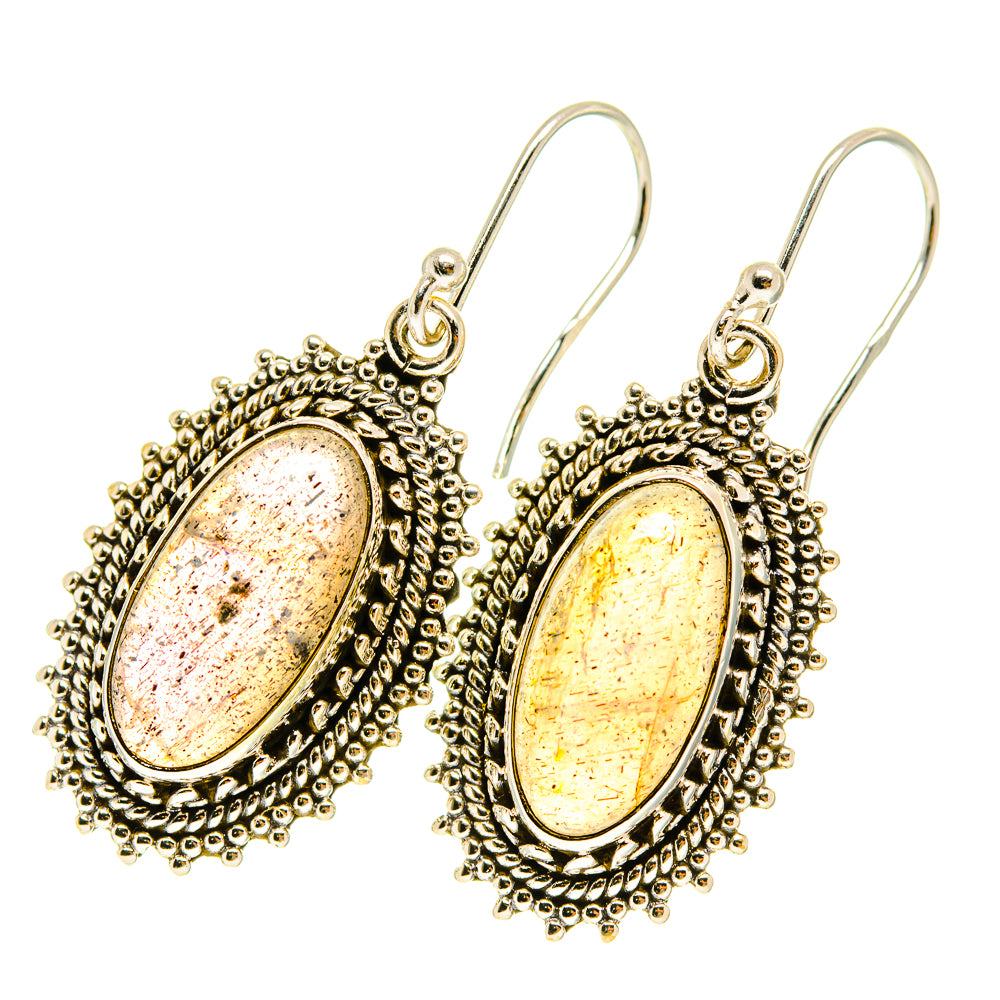 Labradorite Earrings handcrafted by Ana Silver Co - EARR417327