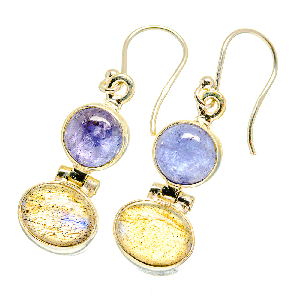 Labradorite Earrings handcrafted by Ana Silver Co - EARR417341
