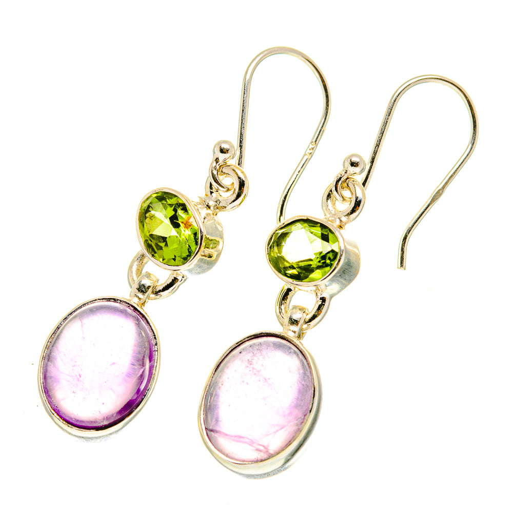 Amethyst Earrings handcrafted by Ana Silver Co - EARR417347