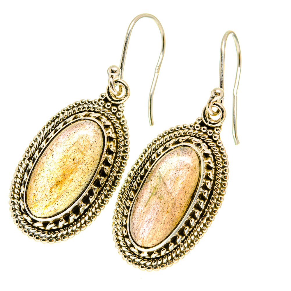 Labradorite Earrings handcrafted by Ana Silver Co - EARR417350