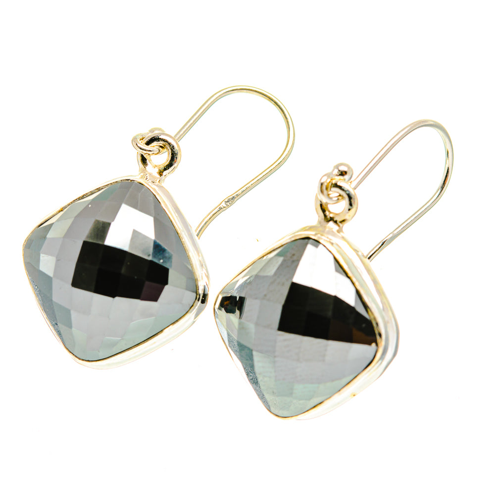 Hematite Earrings handcrafted by Ana Silver Co - EARR417362